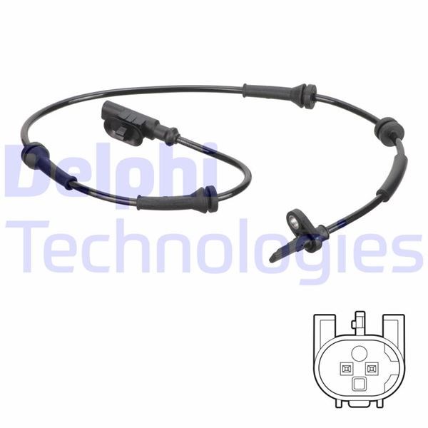 Fiat Panda ABS Sensörü DELPHI
