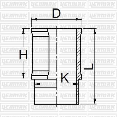 Peugeot Partner 106 306 307 1.4 206 1.6 TU3 Motor Gömleği STD 75.00 YENMAK