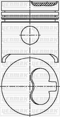 Peugeot Partner Berlingo 205 306 405 Expert J5 Xsara 1.9 XUD9 Motor Piston... YENMAK