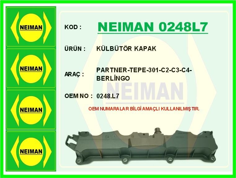 Peugeot Partner 2 Motor Üst Kapağı Külbütör Giriş-Emme TU5JP4 BESCHER