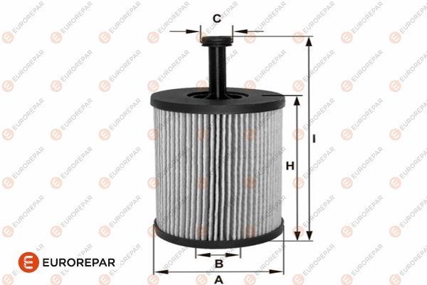 Peugeot Partner Berlingo 106 206 306 307 Citroen C3 Yağ Filtresi EUROREPAR