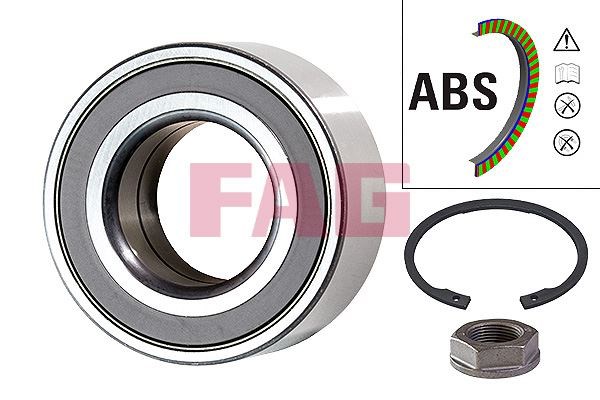Peugeot Partner Berlingo 208 301 207 307 308 3008 2008 5008 Citroen C3 C4... FAG