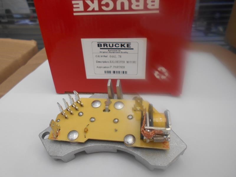 Peugeot Partner Berlingo Kalorifer Klima Rezistansı BRUCKE