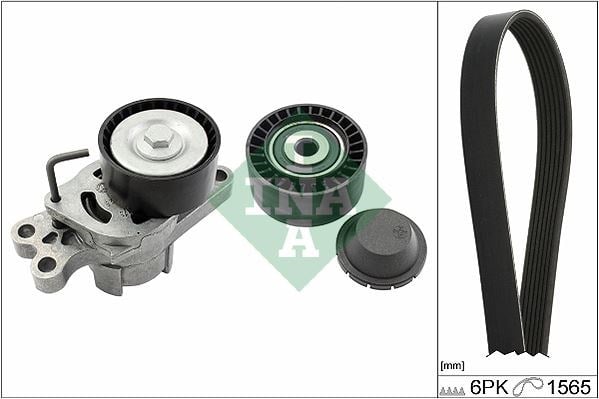 Peugeot Partner 206 Citroen Berlingo Xsara Alternatör V Kayış Gergi Kiti INA