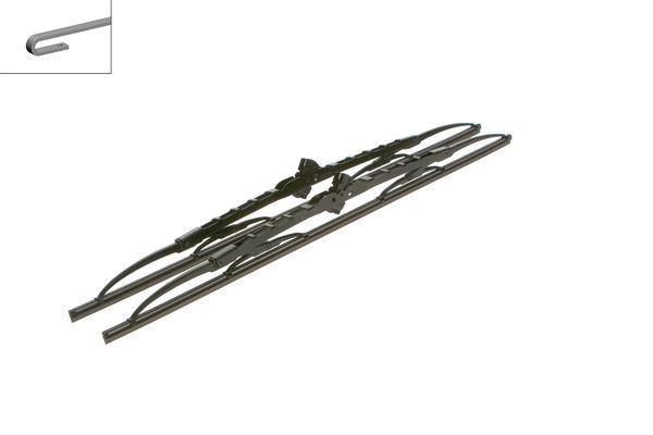 Peugeot Partner Berlingo Jumper Boxer Audi A6 A8 Ford Transit Ön Silecek 55-55cm BOSCH