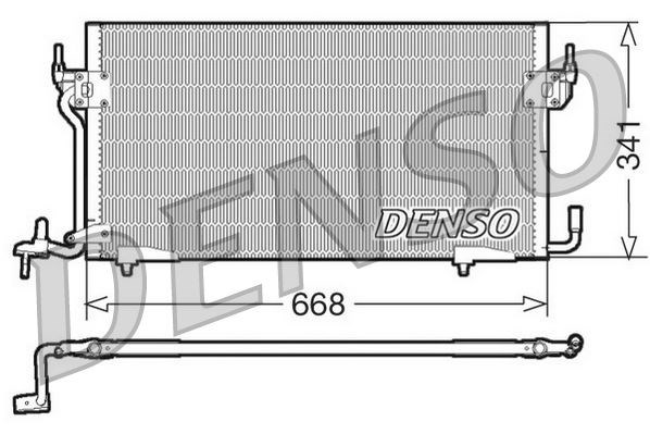 Peugeot Partner Klima Kondanseri DENSO