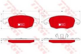 Peugeot Partner Ön Fren Balatası 283mm TRW