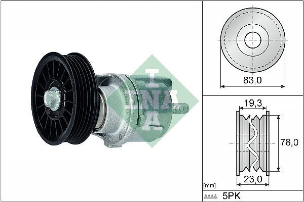 Volkswagen Passat Alternatör Gergi Rulmanı Gergi Kütüğü INA
