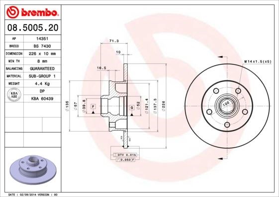 Volkswagen Passat Golf III 2.0 16V-1.9TDI 94-96 Seat Toledo I Arka Fren... BREMBO