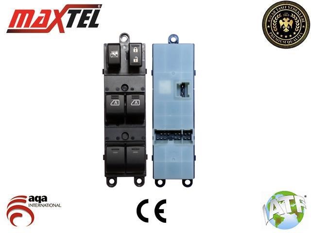 Nissan Pathfinder Cam Kaldırma Anahtarı Sol 14+2 Pin (07-12) MAXTEL