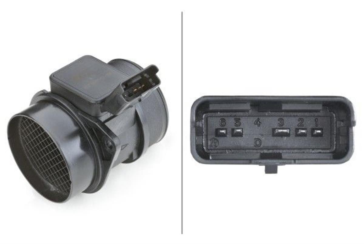 Peugeot Partner Berlingo 307 Fiat Scudo Hava Debimetresi Hella Dw10td 2.0Hdı