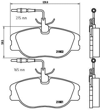 Expert 1996-2006 P806 1994-2002 Jumpy 1996-2006 Evasion 1994-2002 Scudo... BREMBO