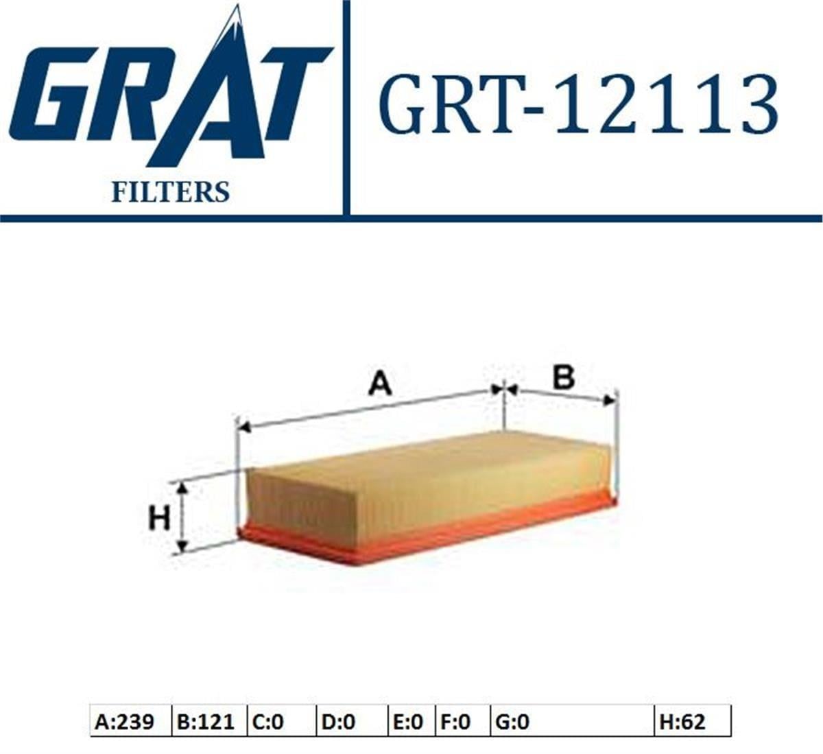 Peugeot 208 301 2008 Citroen C-Elysee C3 2 Hava Filtresi Grat 1.2 Vti