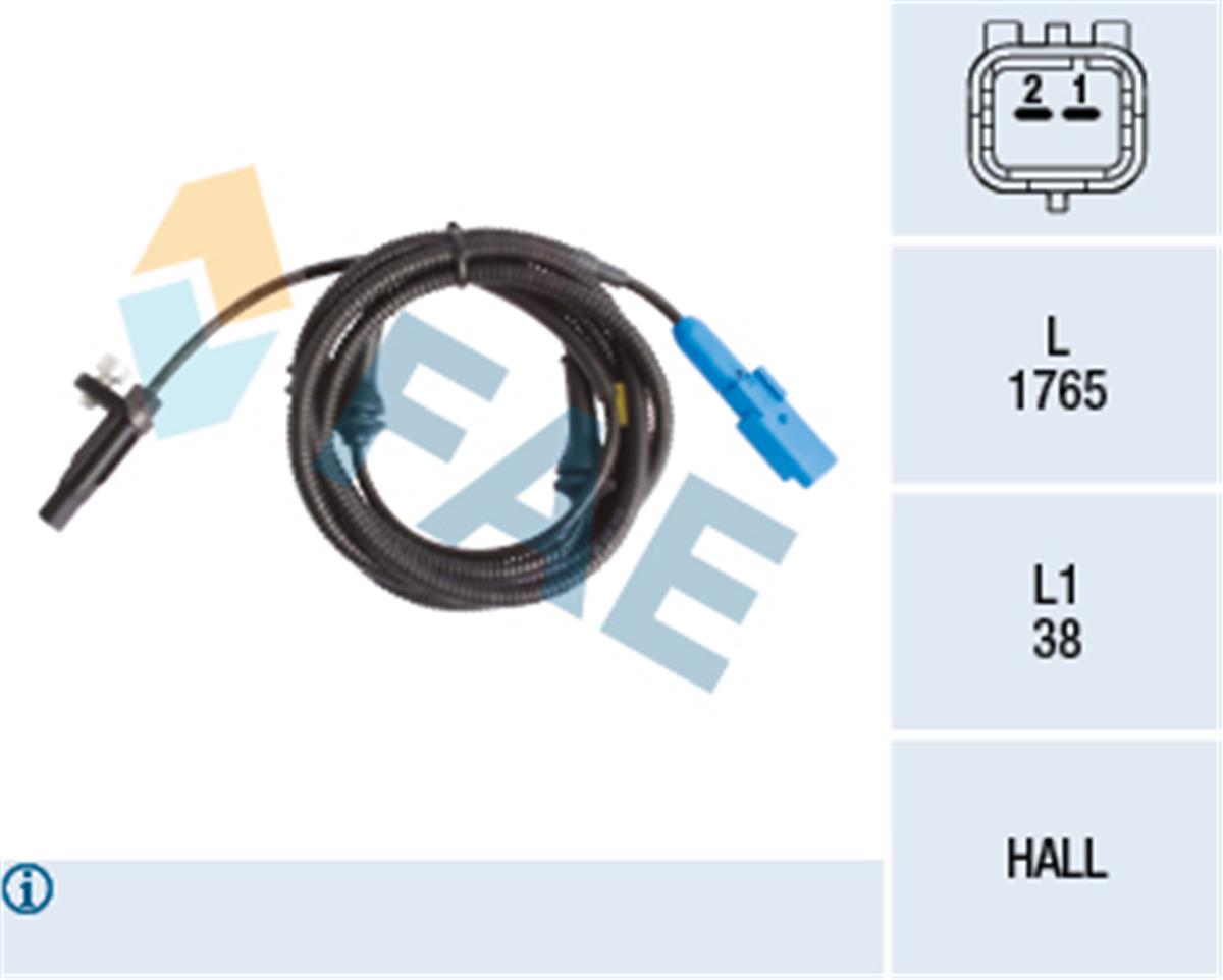 Peugeot P508 (2010>) Abs Devir Sensörü Arka
