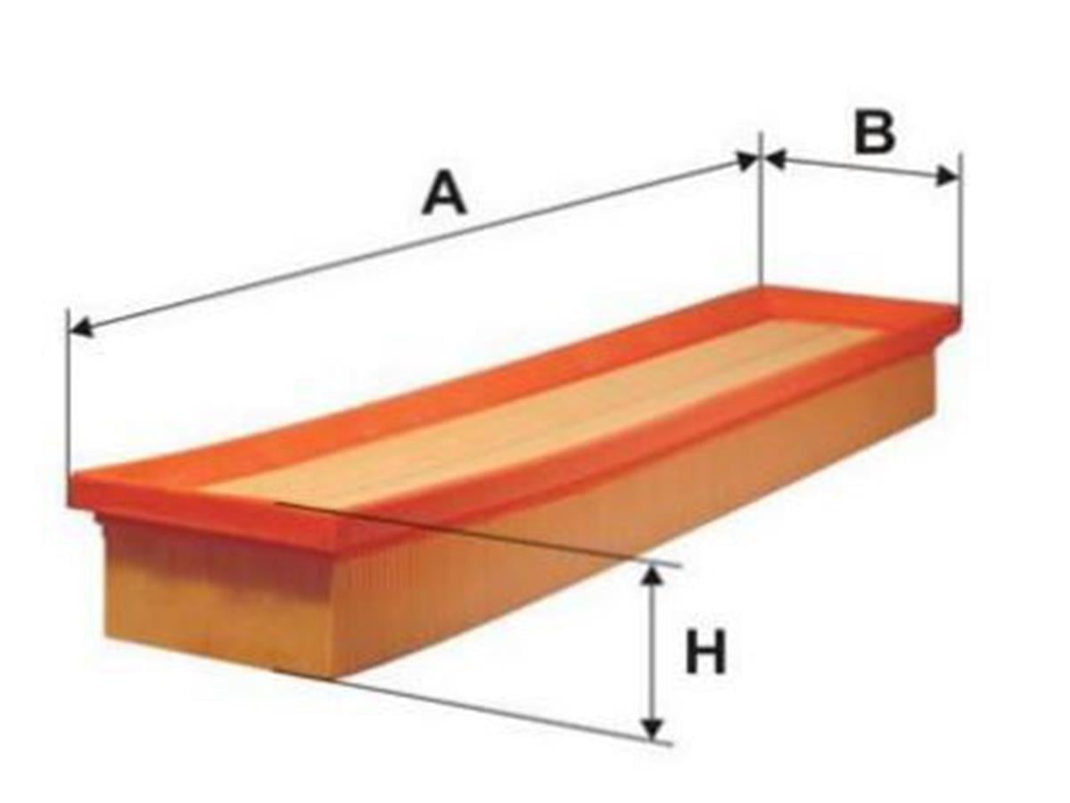 Peugeot Partner 2 206 207 Citroen C4 Hava Filtresi Grat 1.6 16V