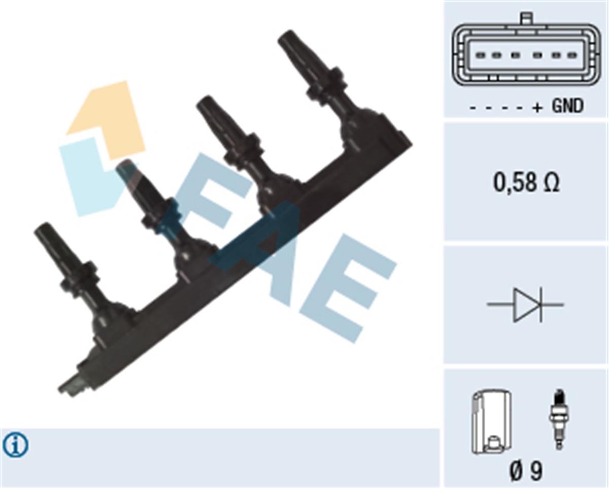 Citroen Elysee Peugeot 301 Ateşleme Bobini 1.6 Vti