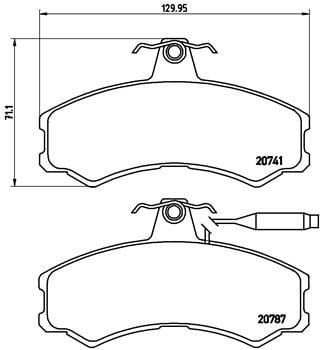 Peugeot J5 Fiat Ducato Ön Balata BREMBO