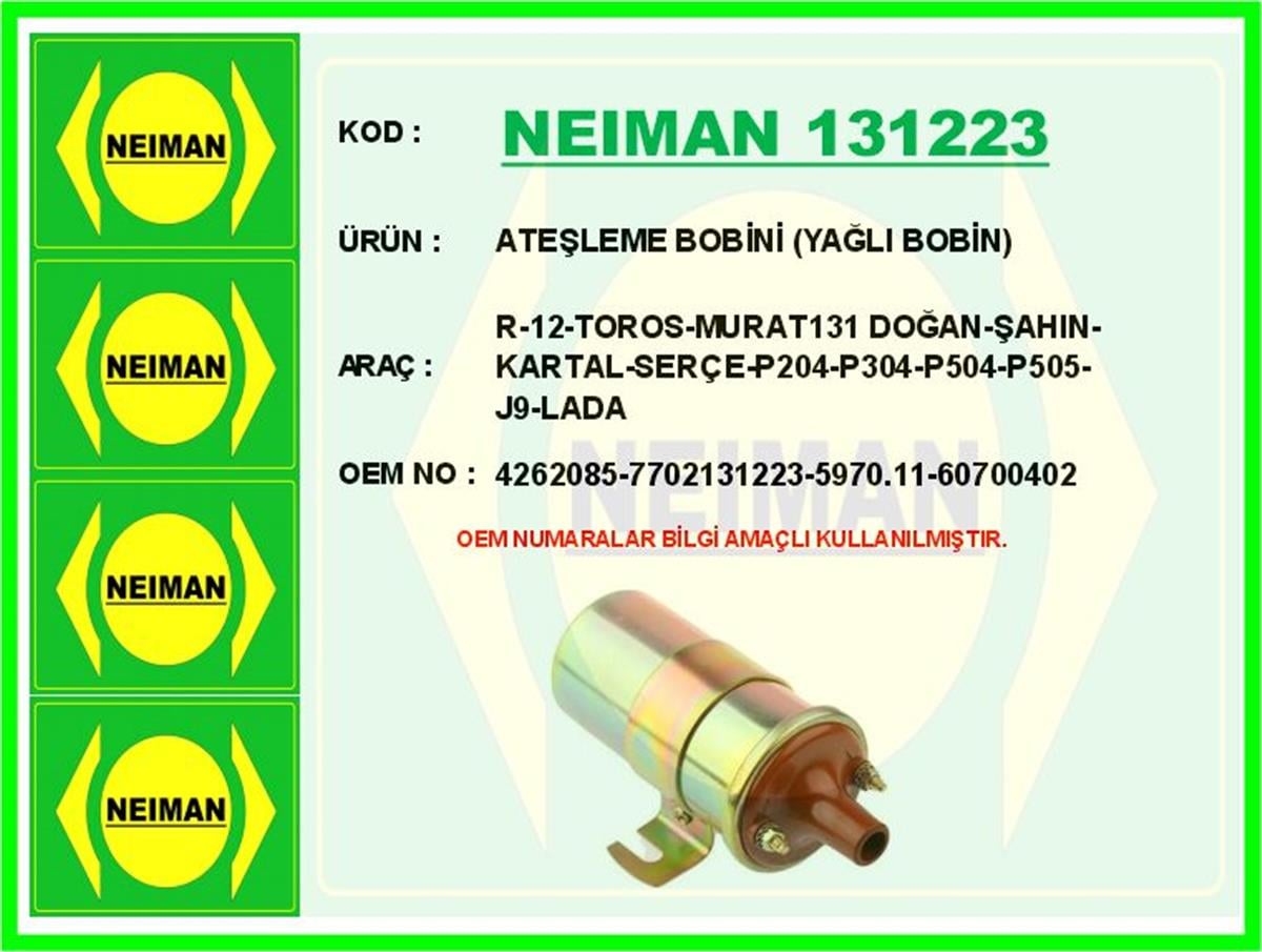 M131 Doğan Şahin Kartal Serçe Ateşleme Bobini 4262085-7702131223-5970.11-607