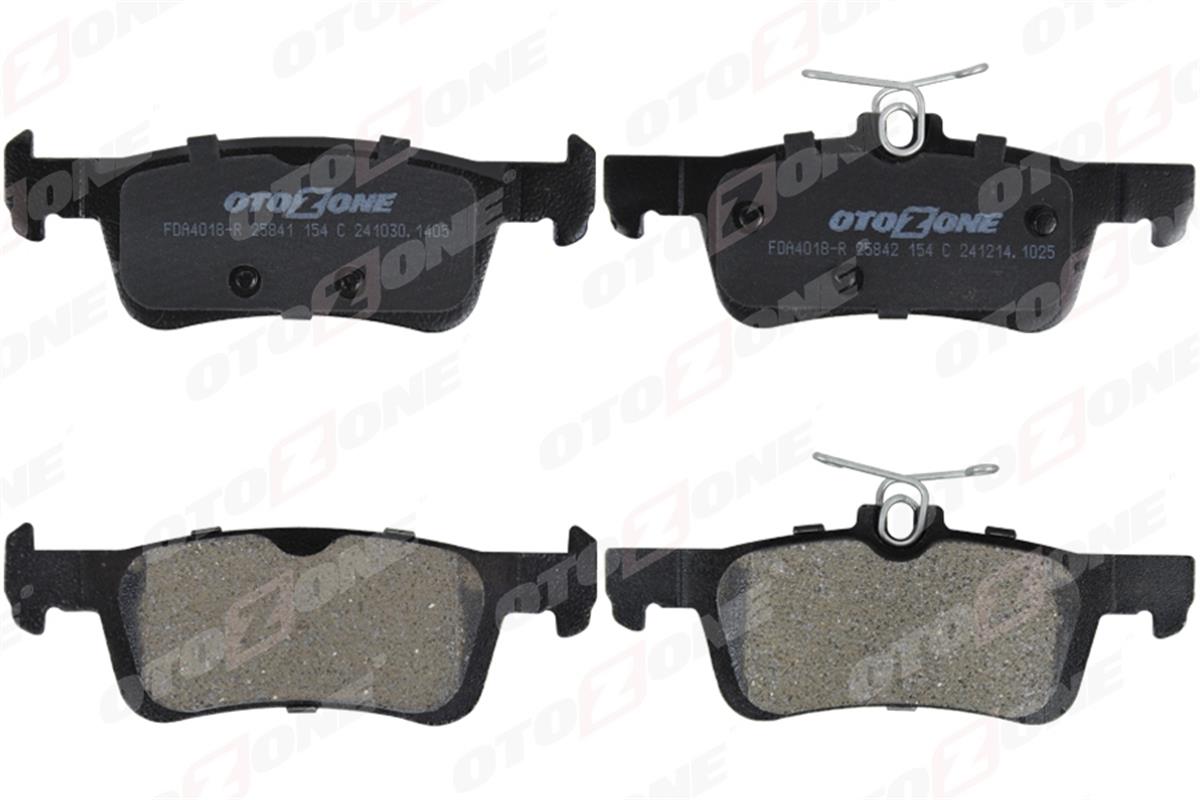 Peugeot 308 2 (2013>) Arka Fren Balatası 1611331480-1610814180-16478756