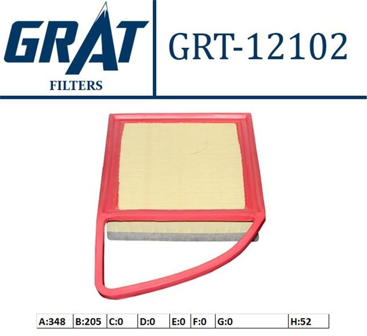 Peugeot Partner Berlingo 10- 206 207 308 Hava Filtresi Grat