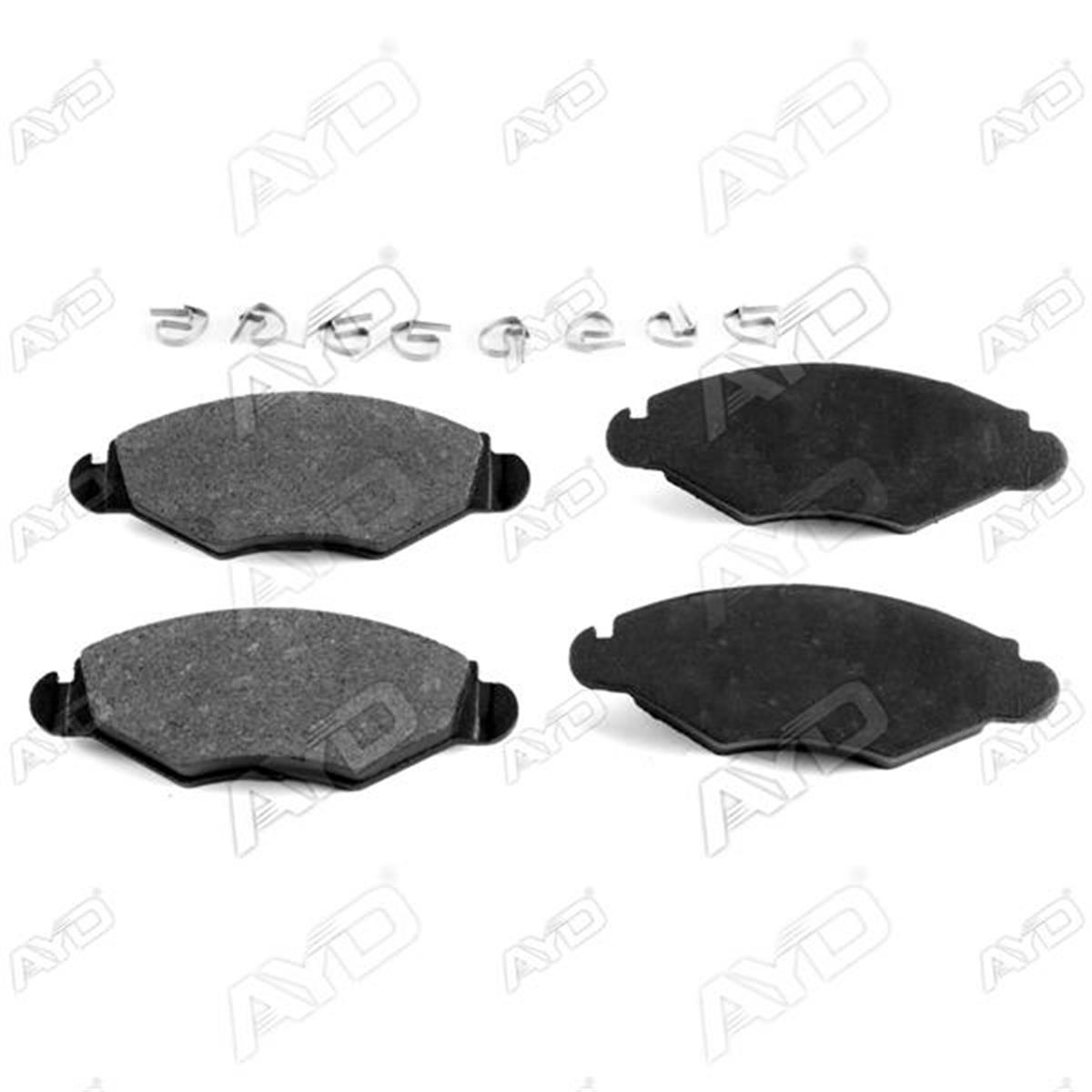 Peugeot P206 (1998>) Ön Fren Balatası 4254.94-421.91-4253.20-Wva2320