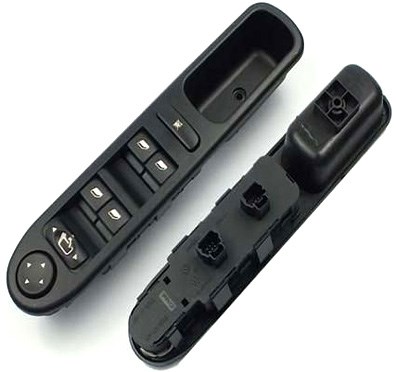 Peugeot P307 Cam Açma Düğmesi Anahtarı Sol Ön HELLUX