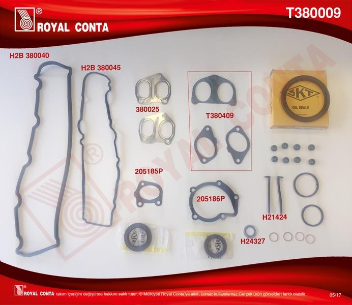 Peugeot Partner 1.9  1.9 Dw8 Motor Takım Conta Keçeli 0197.X6