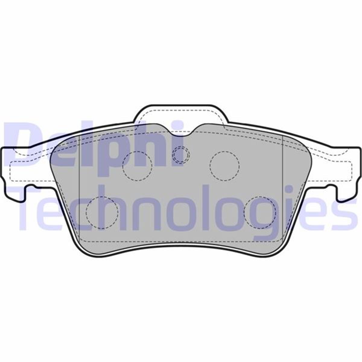 Peugeot 508 (2010>2018) Arka Fren Balatası 1647875980-4254.A8-4254.39