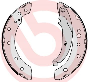 Peugeot 206 Fren Pabucu BREMBO