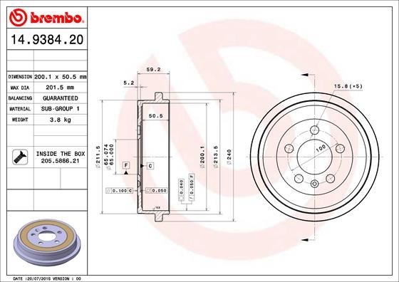 Volkswagen Polo Arka Kampana BREMBO