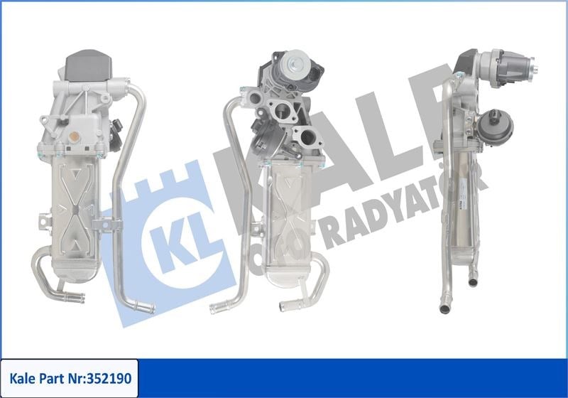 Volkswagen Polo EGR Valfi CFW KALE-RADYATOR