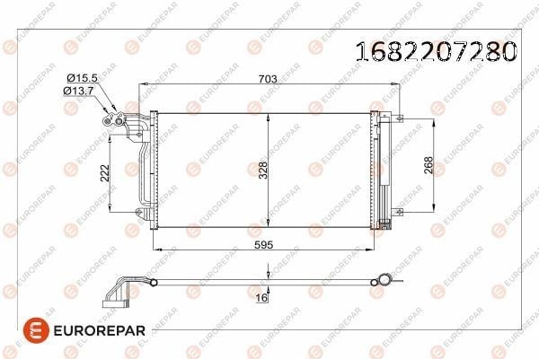 Volkswagen Polo Klima Kondenseri EUROREPAR