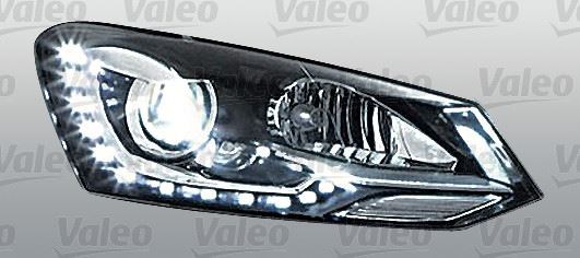 Volkswagen Polo IX Sol Far Sinyal Xenon Elektrikli DS3 DRL LED VALEO