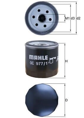 Volkswagen Polo Golf III Caddy Bora Skoda Octavia Fabia Felicia Seat Toledo... MAHLE