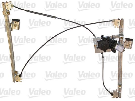 Volkswagen Polo Ön Sağ Cam Mekanizması Motorlu VALEO