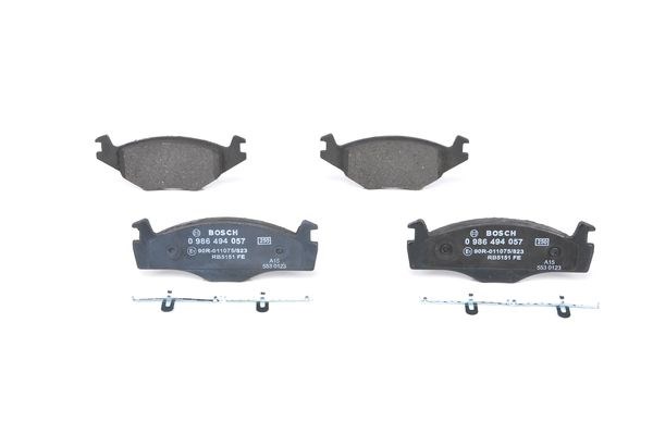 Volkswagen Polo Seat Cordoba Ibiza Ön Fren Balatası BOSCH