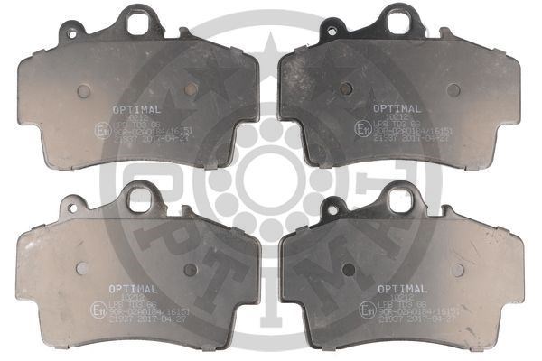 Porsche Boxster Diskli Fren Balata Seti OPTIMAL