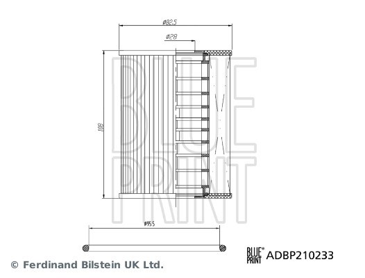 Porsche 911 991 Yağ Filtresi BLUEPRINT