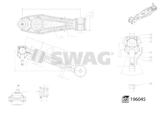 Porsche 911 997 Salıncak SWAG