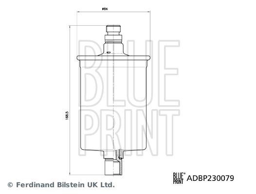 Porsche Yakıt Filtresi BLUEPRINT