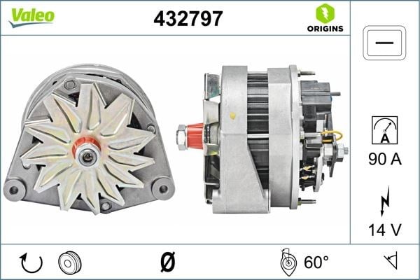 Porsche Alternatör A14N71 VALEO