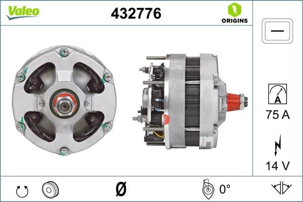 Porsche Alternatör A14N11 VALEO