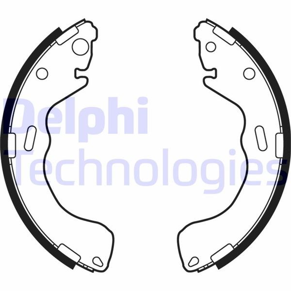 Mazda Premacy Arka Fren Pabucu DELPHI