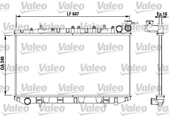Nissan Primera Radyatör VALEO