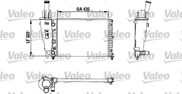 Fiat Punto Radyatör 55 VALEO