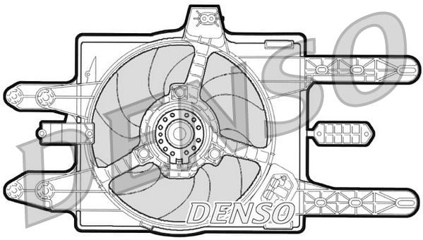 Fiat Punto Radyatör Fanı DENSO