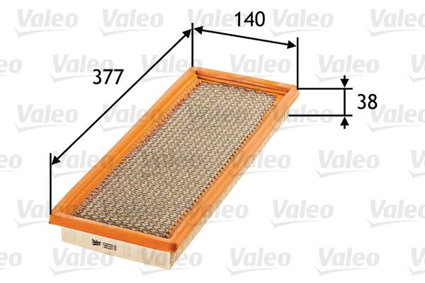 Fiat Punto Hava Filtresi 85 16V 1.2 VALEO