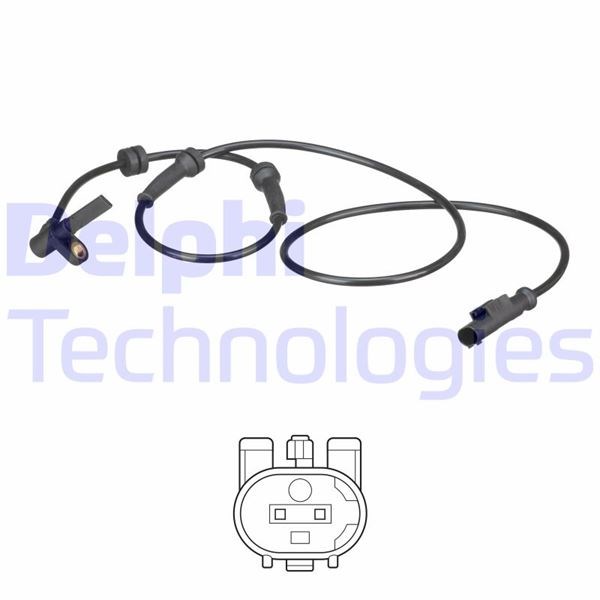 Fiat Punto ABS Hız Sensörü Ön DELPHI