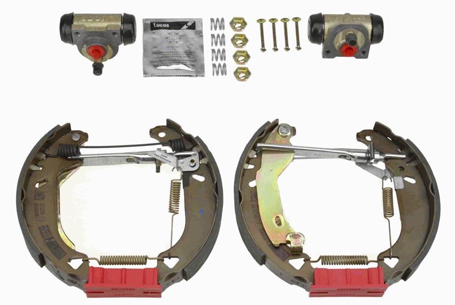 Fiat Punto Lancia Y Y10 Pabuçlu Balata Kiti Arka Aks TRW