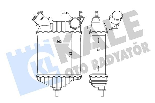 Fiat Punto İntercooler [99>] KALE-RADYATOR